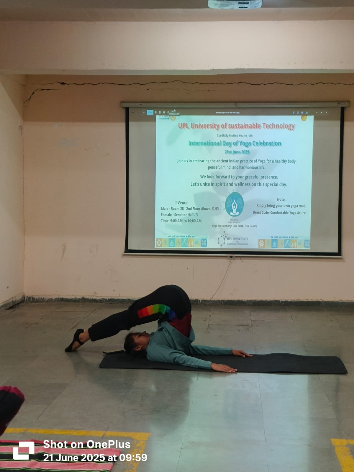INTERNATIONAL  YOGA DAY CELEBRATION
