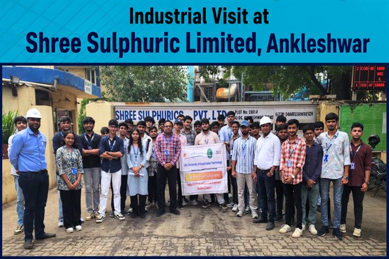 Industrial visit to Shree Sulfuric, Ankleshwar