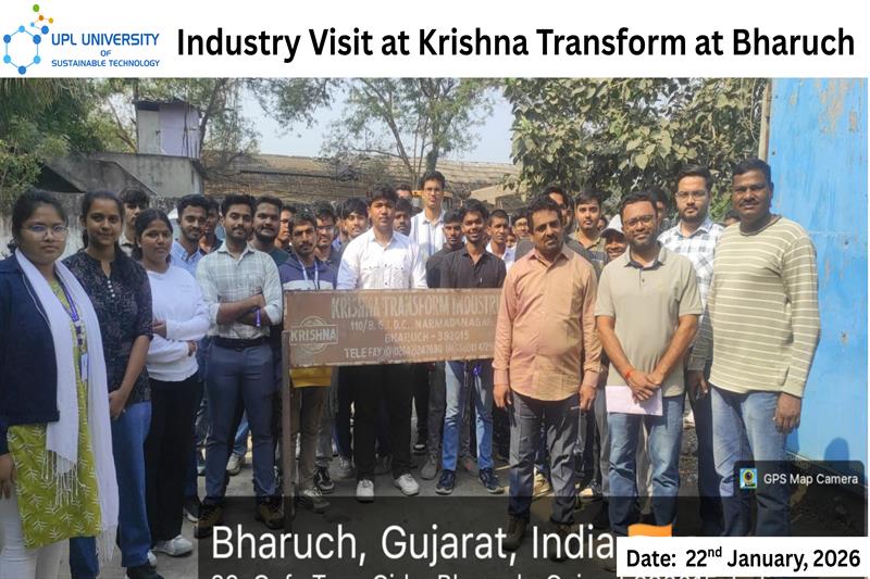 Industry Visit at Krishna Transform