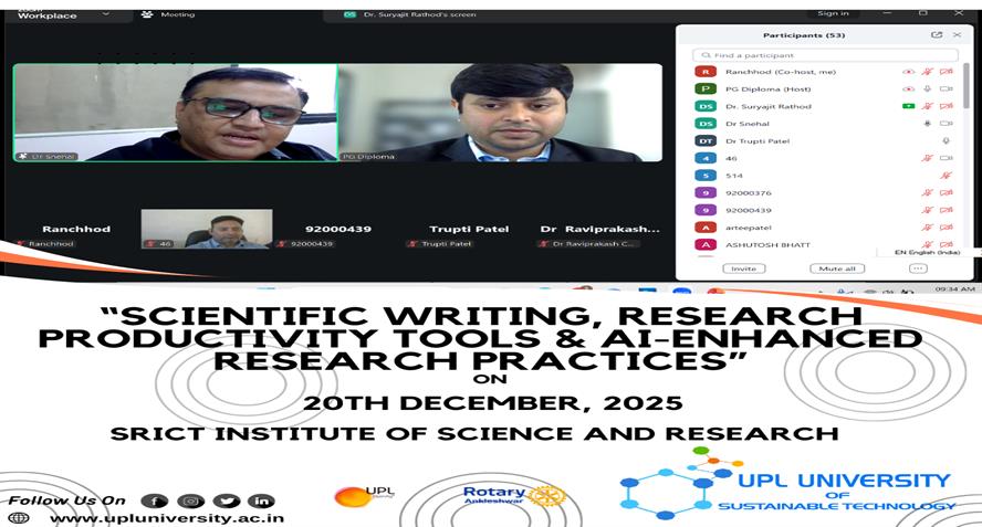 One-Day Online Training Program on “Scientific Writing, Research ...
