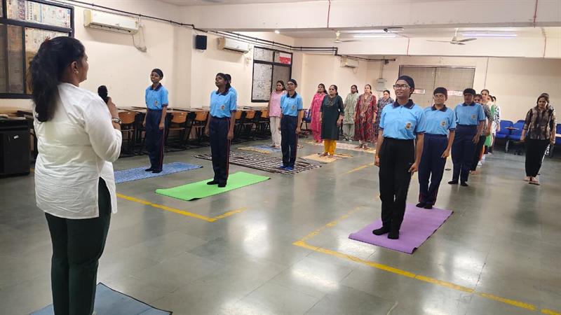 INTERNATIONAL  YOGA DAY CELEBRATION