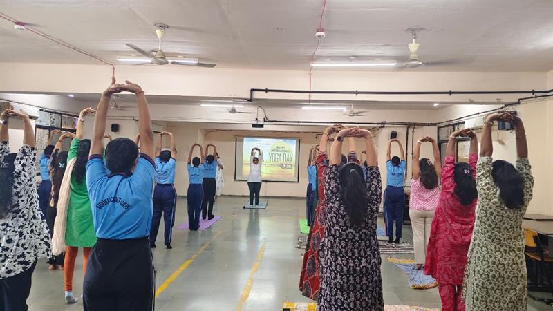 INTERNATIONAL  YOGA DAY CELEBRATION
